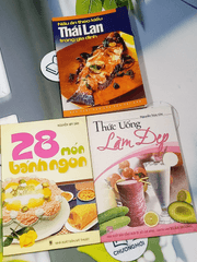 Combo Ẩm Thực:Thức Uống Làm Đẹp, 28 Món Bánh Ngon, Nấu Ăn Kiểu Thái Lan