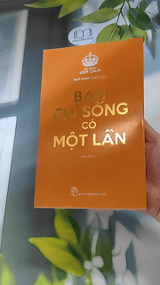 Bạn chỉ sống có một lần